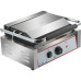 Grand gril de contact pour panini robuste nervuré/lisse 2,2 kW | Adexa HEG811EA