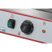 Grand gril de contact pour panini robuste nervuré/lisse 2,2 kW | Adexa HEG811EA