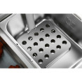 Plaque de cuisson et friteuse combinées professionnelles 760 x 630 x 460 mm 2,8 + 3 kW électriques | Adexa HEG908 Plaque de cuisson et friteuse combinées professionnelles 760 x 630 x 460 mm 2,8 + 3 kW électriques | Adexa HEG908