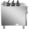 Cuiseur à pâtes professionnel électrique 40 litres 18 kW sur pied avec meuble sous-plat de 900 mm de profondeur | Adexa HEN915A Cuiseur à pâtes professionnel électrique 40 litres 18 kW sur pied avec meuble sous-plat de 900 mm de profondeur | Adexa HEN915A