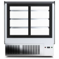 Vitrine à gâteaux 700 mm, 3 étagères, acier inoxydable | Adexa HL700S3