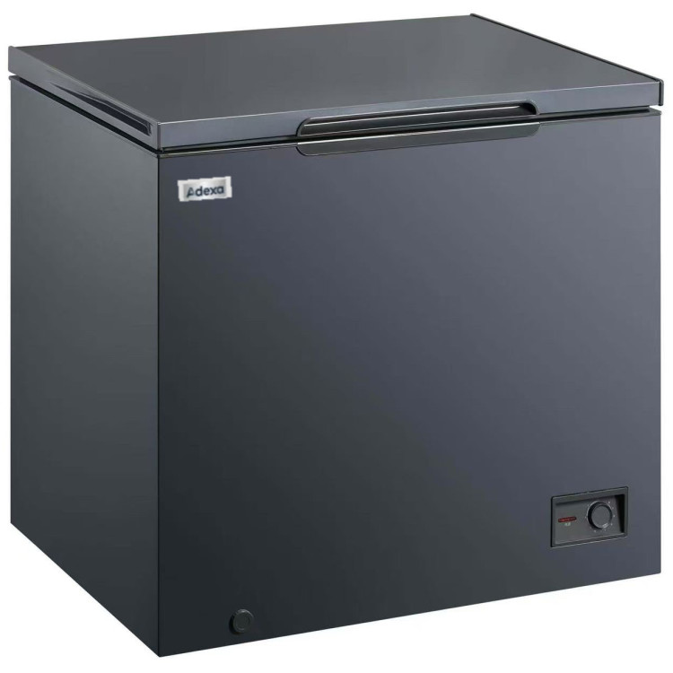 Congélateur coffre commercial avec couvercle unique plein 300 L 1110 x 620 x 835 mm Noir | Adexa HM300 Congélateur coffre commercial avec couvercle unique plein 300 L 1110 x 620 x 835 mm Noir | Adexa HM300