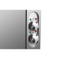 Cuisinière électrique professionnelle 6 brûleurs avec four électrique 15,6 kW + 4,8 kW, profondeur 900 mm | Adexa HRQ962A