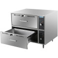 Chauffe-plats professionnel 2 tiroirs 2kW | Adexa HW82