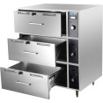Chauffe-plats professionnel 3 tiroirs 3kW | Adexa HW83
