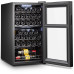 Cave à vin professionnelle Double zone Inox 33 bouteilles | Adexa JC98D