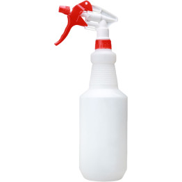 Flacon pulvérisateur à gâchette en polypropylène 600 ml rouge et blanc | Adexa JGM1102