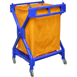 Chariot à linge pliable en forme de X 710 x 660 x 950 mm | Adexa JGM1302