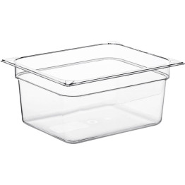 Bac gastronorme en polycarbonate haute résistance GN1/2, profondeur 150 mm | Adexa JGM1512