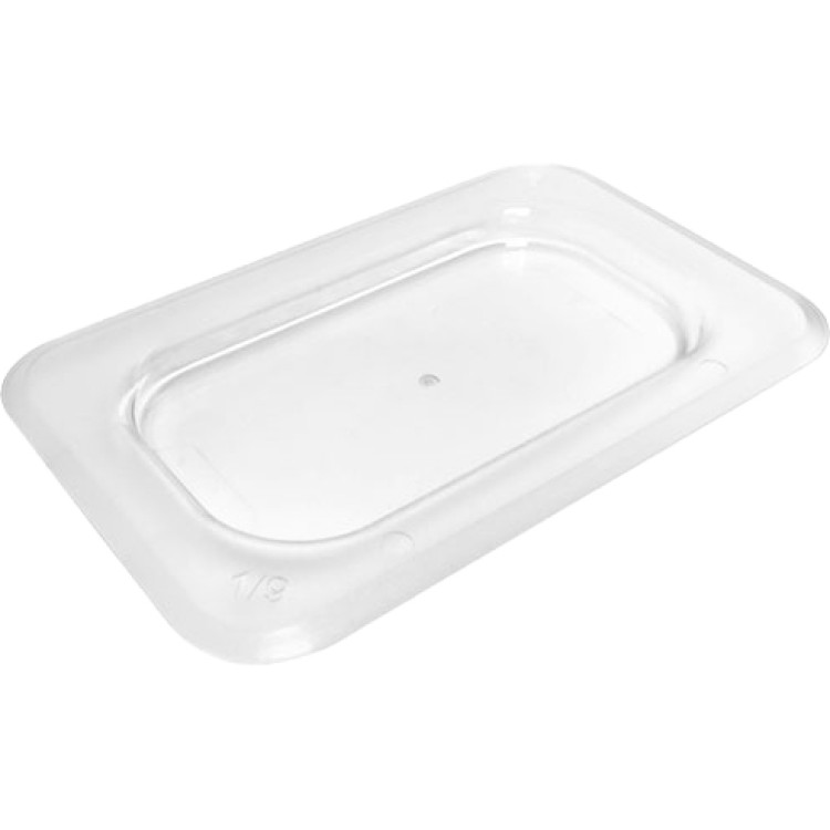 Couvercle de bac gastronorme en polycarbonate haute résistance GN1/9 transparent | Adexa JGM1612