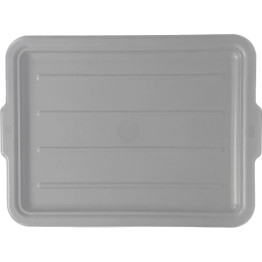 Couvercle en polypropylène gris pour caisses fourre-tout 560 x 430 x 25 mm | Adexa JGM624