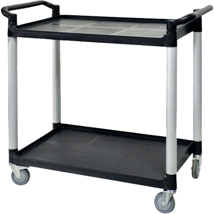 Chariot utilitaire professionnel à 2 niveaux 1020 x 500 x 960 mm | Adexa JGM702