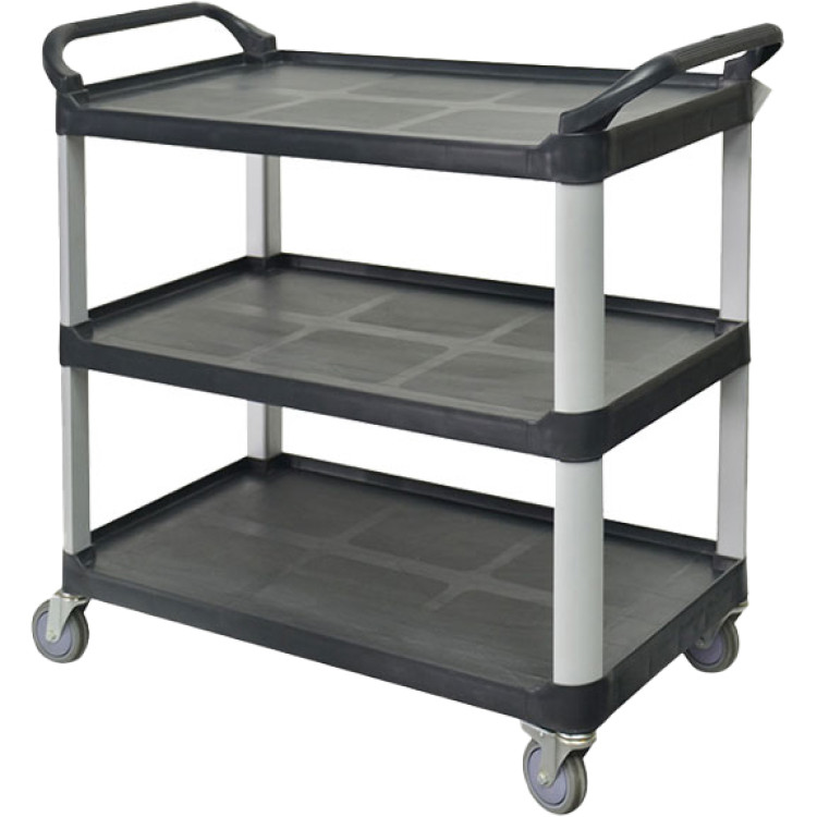 Chariot utilitaire professionnel à 3 niveaux 1020 x 500 x 960 mm | Adexa JGM712 Chariot utilitaire professionnel à 3 niveaux 1020 x 500 x 960 mm | Adexa JGM712