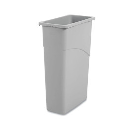 Poubelle commerciale à ouverture supérieure 87 litres 510 x 270 x 760 mm Grise | Adexa JGM904