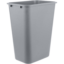 Poubelle commerciale à ouverture supérieure 39 litres 385 x 275 x 505 mm Grise | Adexa JGM906