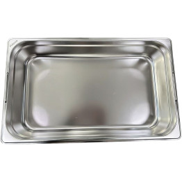 Casserole en acier inoxydable GN 1/1 avec poignées 530×325×100 mm | Adexa JJD122