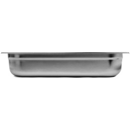 Casserole gastronorme en acier inoxydable GN1/2, profondeur 65 mm | Adexa JJD1265
