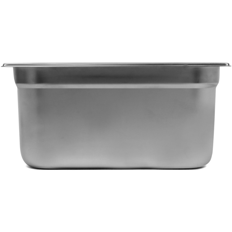Casserole gastronorme en acier inoxydable GN1/4, profondeur 150 mm | Adexa JJD1415