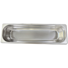 Bac en acier inoxydable GN 2/4 530×162×100 mm | Adexa JJD2410