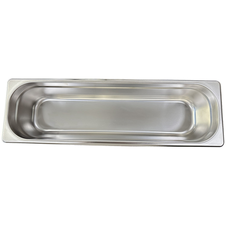 Bac en acier inoxydable GN 2/4 530×162×100 mm | Adexa JJD2410