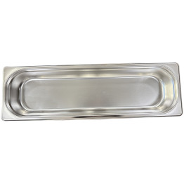 Bac en acier inoxydable GN 2/4 530×162×65 mm | Adexa JJD2465