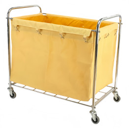Chariot à linge commercial en acier inoxydable 920×565×930 mm | Adexa JSN220