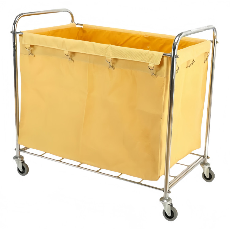 Chariot à linge commercial en acier inoxydable 920×565×930 mm | Adexa JSN220
