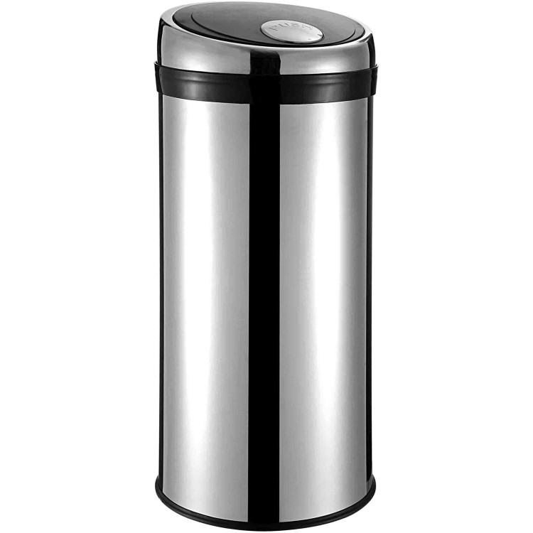 Poubelle à ouverture commerciale avec miroir 50 litres | Adexa JYPZIA