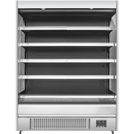 Armoire murale à plusieurs niveaux avec rideau de nuit pour réfrigérateur, acier inoxydable 1940 x 700 x 2000 mm | Adexa BLUEL158 Armoire murale à plusieurs niveaux avec rideau de nuit pour réfrigérateur, acier inoxydable 1940 x 700 x 2000 mm | Adexa BLUEL158