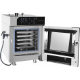 Four mixte électrique professionnel 5 x GN 1/1 avec fonction de cuisson vapeur | Adexa KNGCKW05