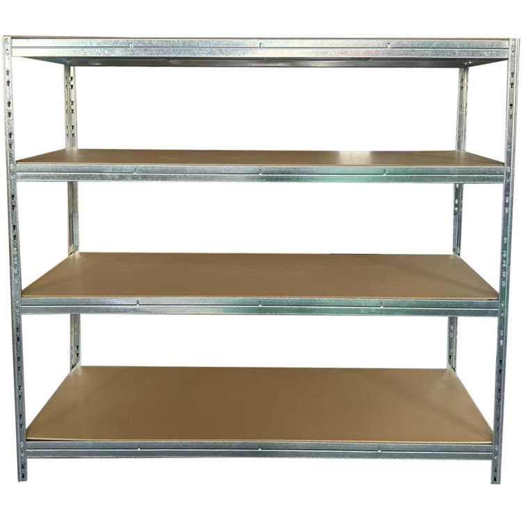 Étagère robuste galvanisée à 4 niveaux – 250 kg par étagère | Adexa KRT43