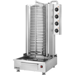 Gril électrique commercial pour shawarma/gyros/kebab 9,6 kW 700 x 620 x 1245 mm | Adexa KTE1250 Gril électrique commercial pour shawarma/gyros/kebab 9,6 kW 700 x 620 x 1245 mm | Adexa KTE1250