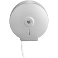 Distributeur de papier toilette commercial mural en acier inoxydable brossé 260×120×255 mm | Adexa KW7300BRUSHED