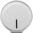 Distributeur de papier toilette commercial mural en acier blanc gaufré 340×138×343 mm | Adexa KW7311WHITE
