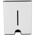 Distributeur d'essuie-mains en papier professionnel, mural, en acier inoxydable blanc, 300 × 105 × 360 mm | Adexa KW7370WHITE