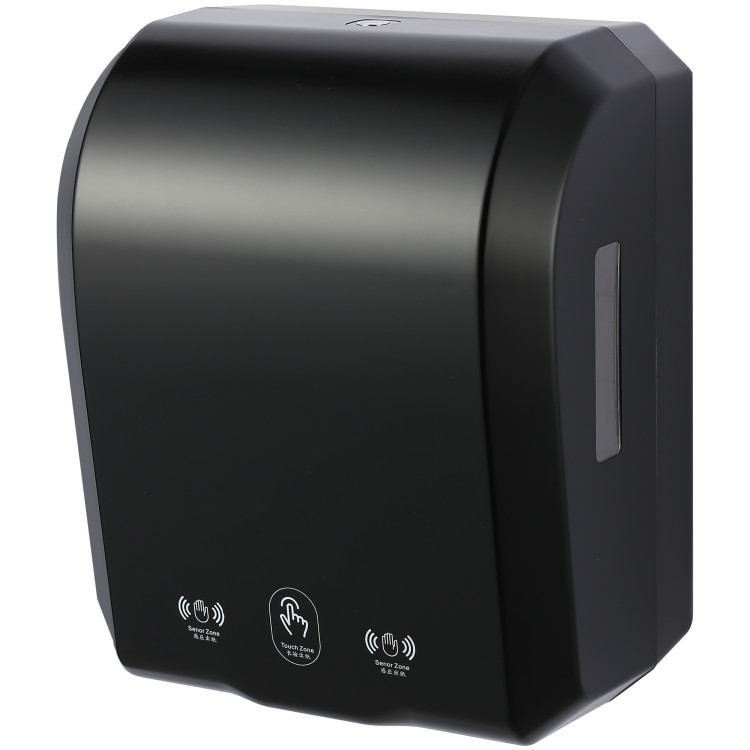 Distributeur de papier en rouleau automatique universel commercial noir 300×217×362 mm | Adexa KW7396BLACK