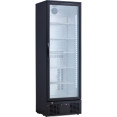 Réfrigérateur à bouteilles de bar professionnel vertical à une porte, 300 litres, noir | Adexa LG310H Réfrigérateur à bouteilles de bar professionnel vertical à une porte, 300 litres, noir | Adexa LG310H