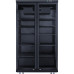 Commercial Refroidisseur de bouteilles Vertical 773 litres Refroidissement par ventilateur Deux portes battantes Noir | Adexa LG805ABLACK