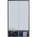 Commercial Refroidisseur de bouteilles Vertical 773 litres Refroidissement par ventilateur Deux portes battantes Auvent noir Lumière | Adexa LG805BBLACK