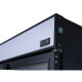 Commercial Refroidisseur de bouteilles Vertical 773 litres Refroidissement par ventilateur Deux portes battantes Auvent noir Lumière | Adexa LG805BBLACK