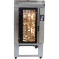 Four rotatif à convection professionnel pour boulangerie avec vapeur, 10 plaques et panneau tactile, 380 V, 920 x 1230 x 1280 mm | Adexa LM10DX