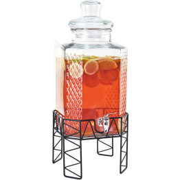 Distributeur de jus en verre 10 litres avec support | Adexa LT002 Distributeur de jus en verre 10 litres avec support | Adexa LT002