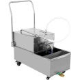 Chariot de filtration d'huile mobile commercial 48 litres 440 x 848 x 965 mm | Adexa LYC01