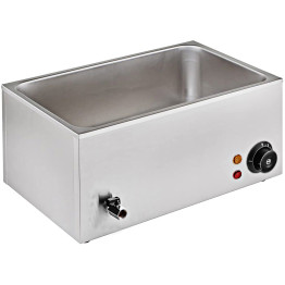 Bain-marie professionnel avec bac et couvercle 1/1Gn | Adexa M400 Bain-marie professionnel avec bac et couvercle 1/1Gn | Adexa M400
