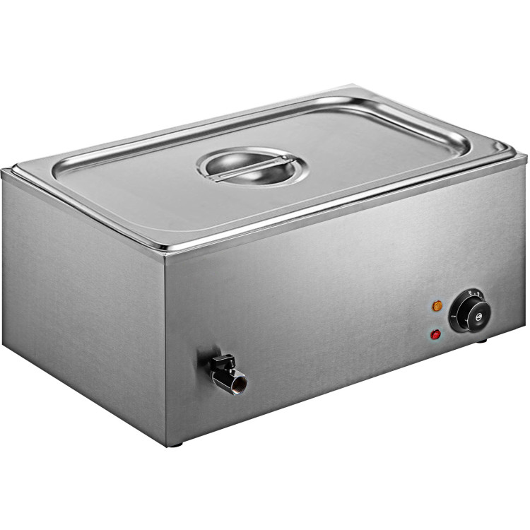 Bain-marie professionnel avec bac et couvercle 1/1Gn | Adexa M401 Bain-marie professionnel avec bac et couvercle 1/1Gn | Adexa M401