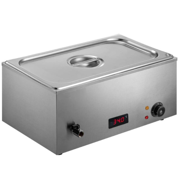 Bain-marie professionnel avec bac et couvercle 1/1Gn | Adexa M501 Bain-marie professionnel avec bac et couvercle 1/1Gn | Adexa M501