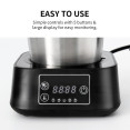 Mousseur à lait électrique multifonction professionnel 500 W en acier inoxydable | Adexa MF0901
