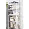 Étagère commerciale blanche à 5 niveaux 750 x 350 x 1500 mm | Adexa MGA262