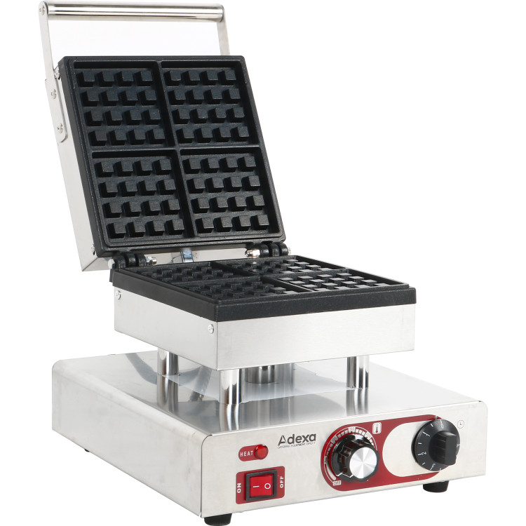 Gaufrier Professionnel Simple Carré Belge | Adexa MLP801B