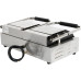 Gril de contact simple à panini robuste à double nervure/lisse | Adexa MLP813A
